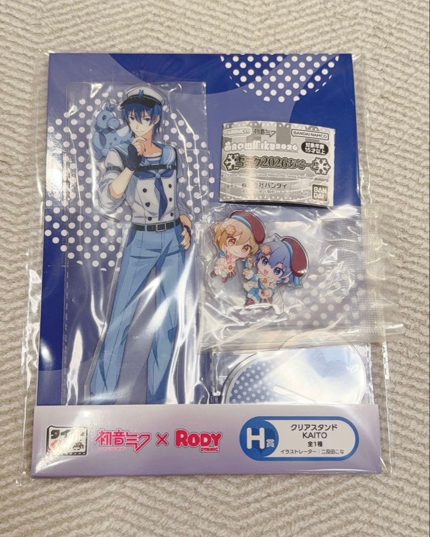 雪ミクあそーと2026 C賞アクリルスタンドMEIKO&KAITO タイトーくじ