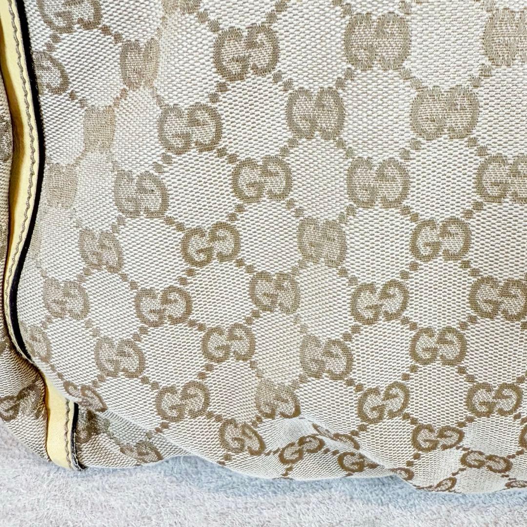GUCCI グッチ トートバッグ GG柄 190248 キャンバス×レザー - メルカリ