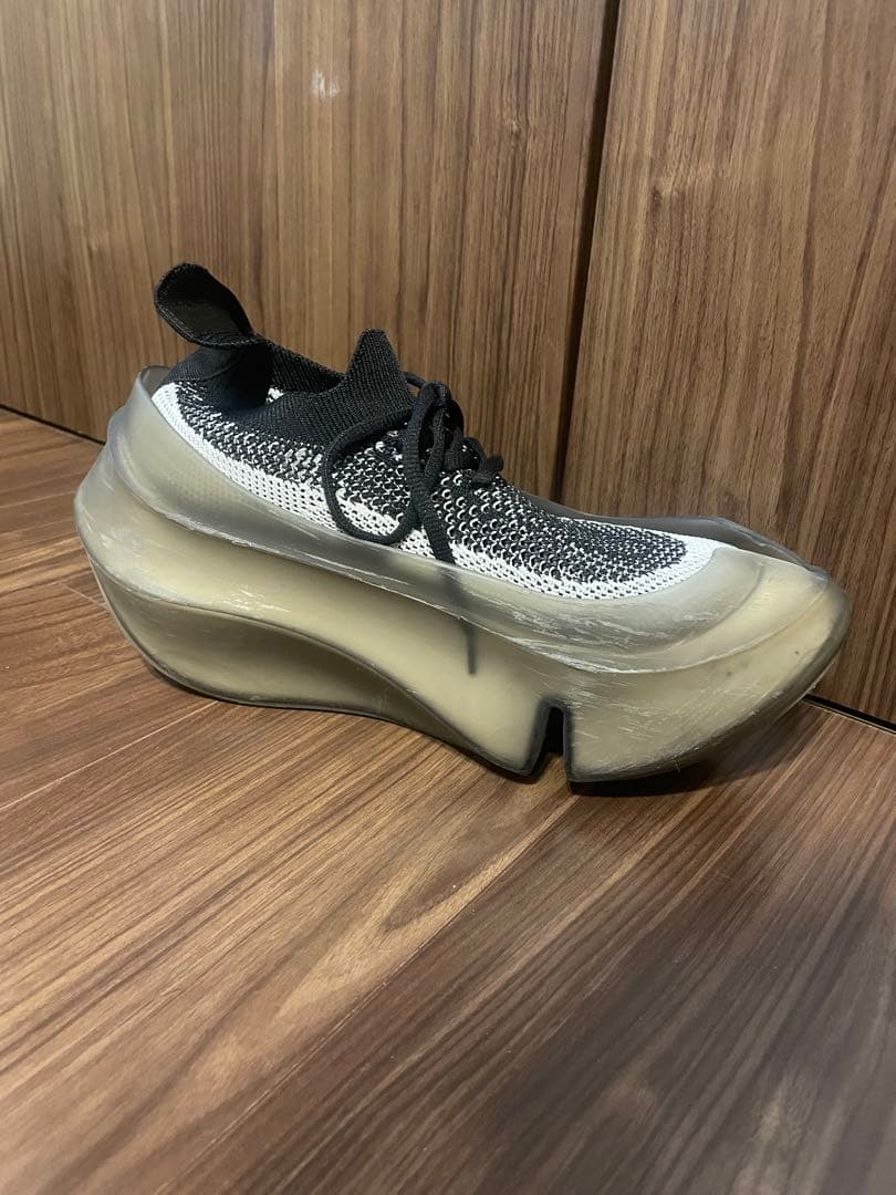 grounds ORCA ブラック ベージュ25cm スニーカー 厚底 - メルカリ