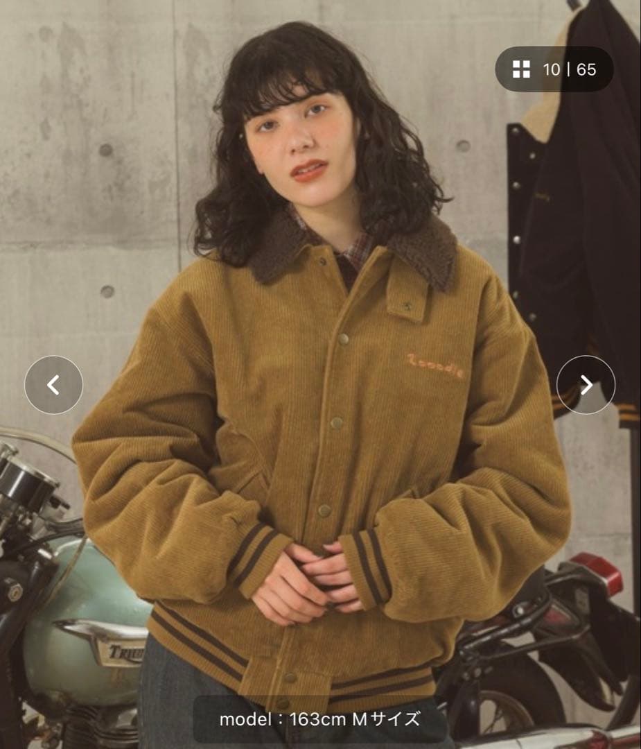 りゅうせい Zooodle コーデュロイボアジャケット - メルカリ