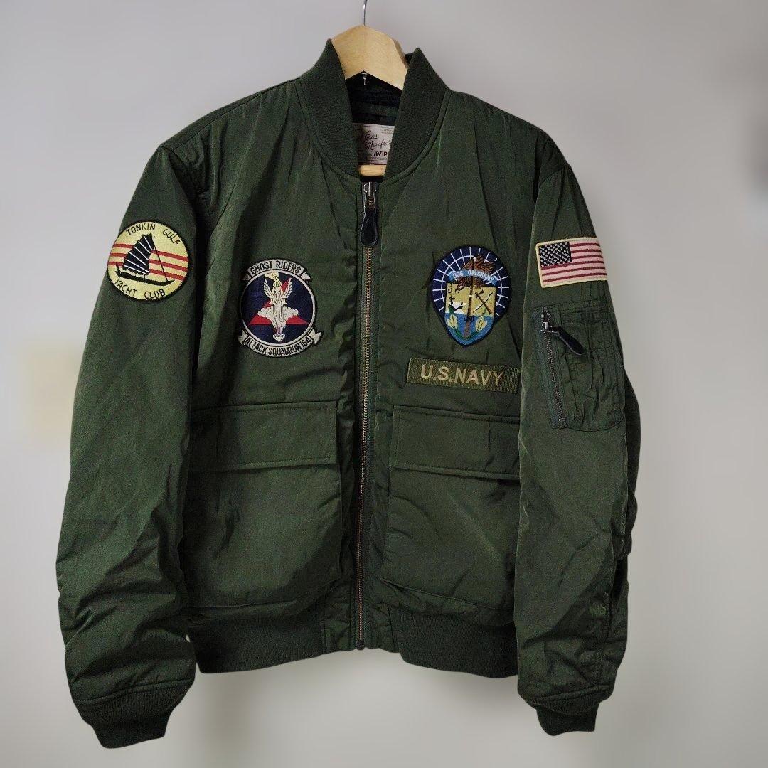 AVIREX　アヴィレックス　MA-1　フライトジャケット AVIREX（アヴィレックス） MA-1 ジャケット コマーシャル ブルゾン