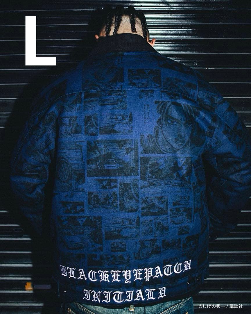 ブラックアイパッチ 頭文字D INITIAL D WORK JACKET L - メルカリ