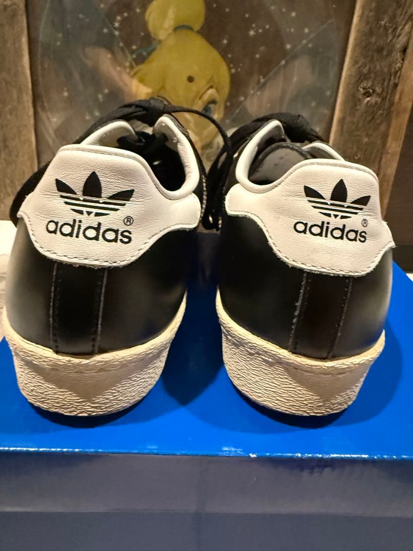 靴 adidas superstar 25.5cm