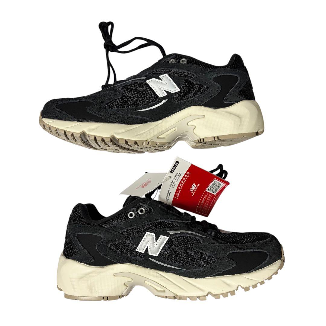【新品】new balance ML725BB ブラック 23.5cm メッシュ