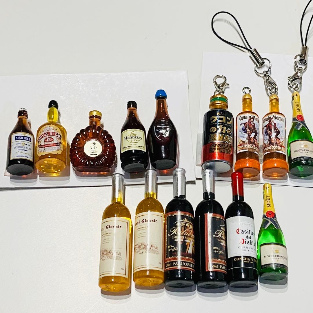 ミニチュアボトルセット(赤) - メルカリ