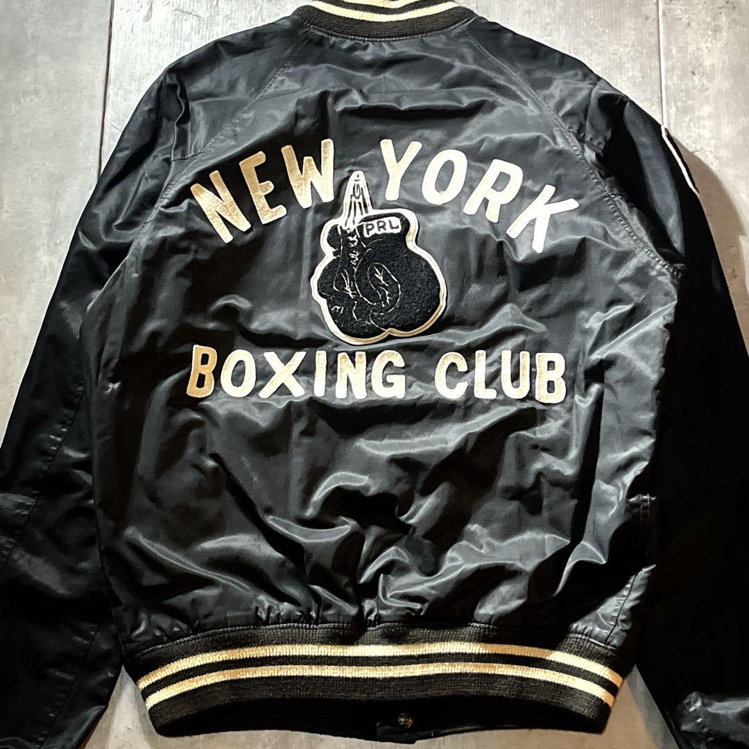 希少M Polo Ralph Lauren ボクシング スタジャン リバーシブル - メルカリ