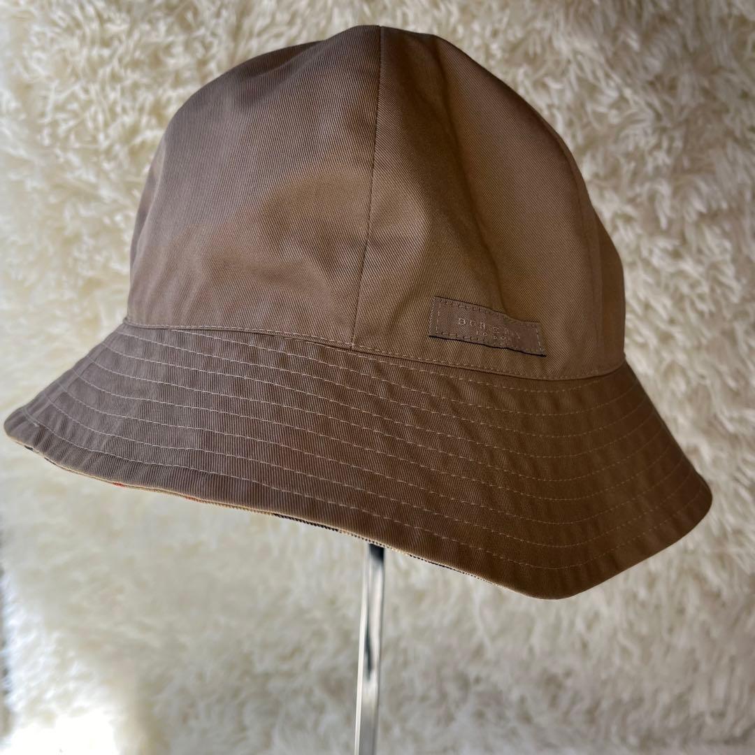 BURBERRY LONDON チェック柄ハット リバーシブル バーバリー