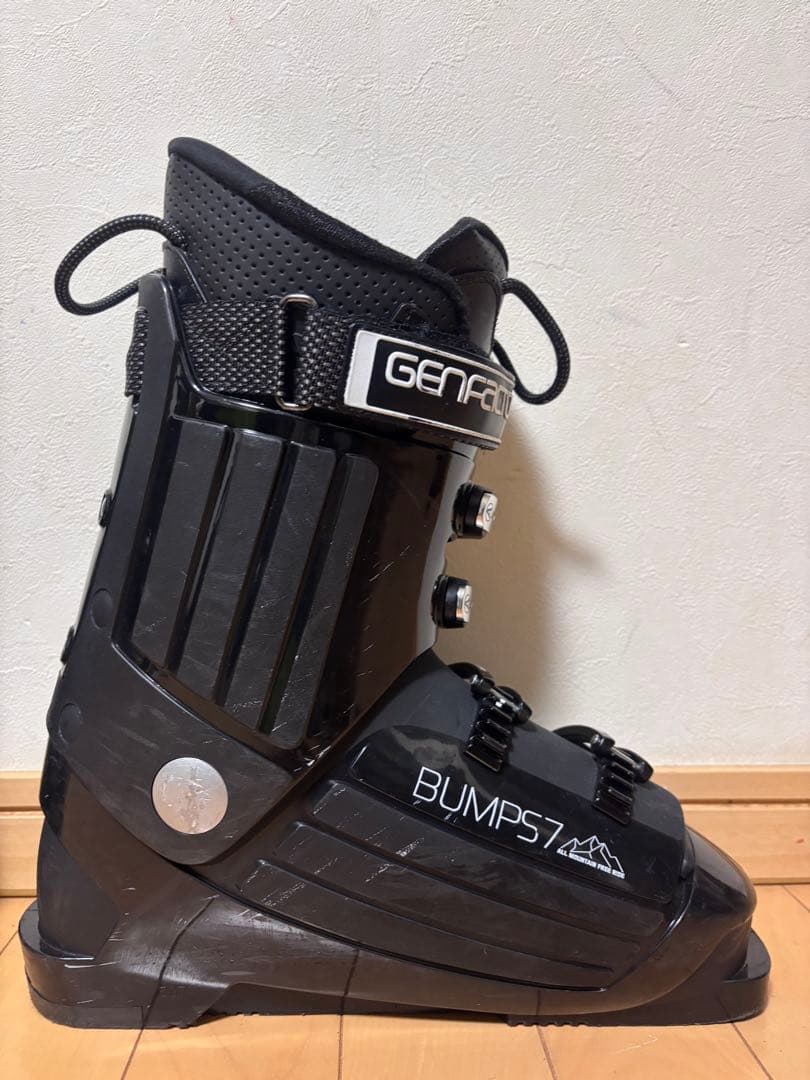GENFACTORY BUMPS7 スキーブーツ ブラック26cm〜26.5cm