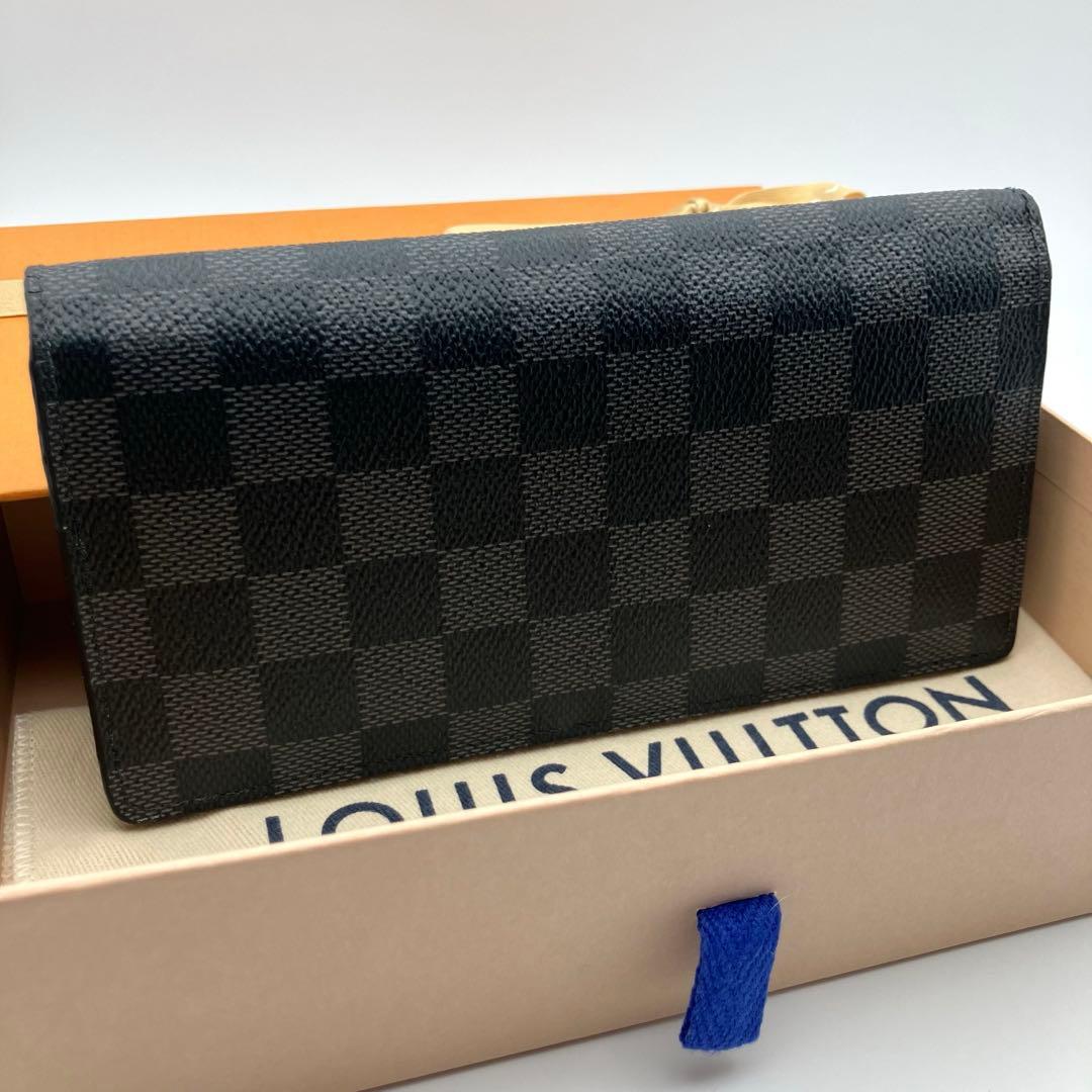 ルイヴィトン ダミエ グラフィット ポルトフォイユ ブラザ N62665 長