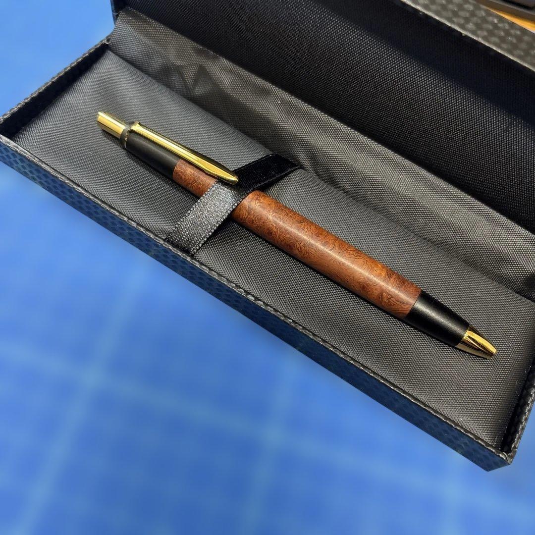 ボナンペン　花梨瘤　0.5 シャープペンシル ボナンペン 本花梨瘤 真鍮金具 0.5mm シャープペンシル - メルカリ