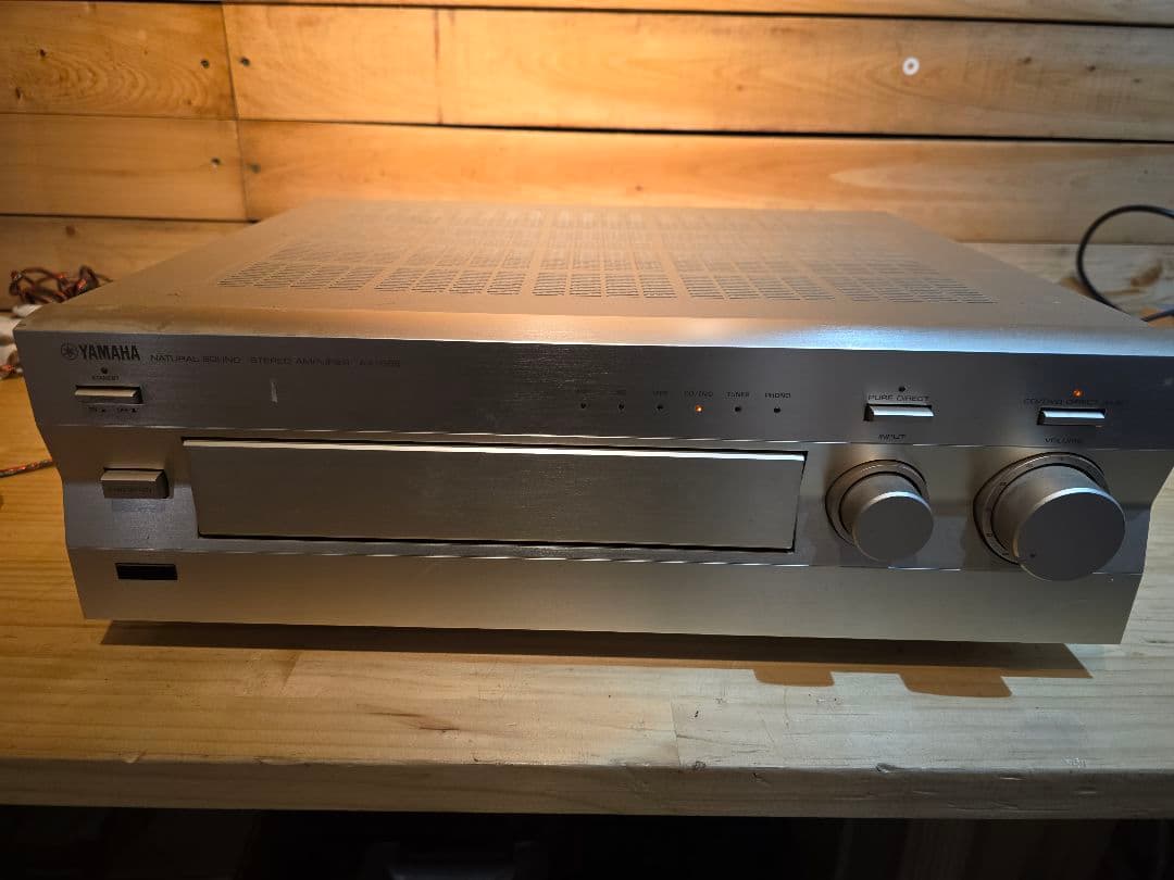 ヤマハ YAMAHA☆プリメインアンプAX-596 Yamaha AX 596 Stereo Integrated Amplifier - Info and Test - YouTube
