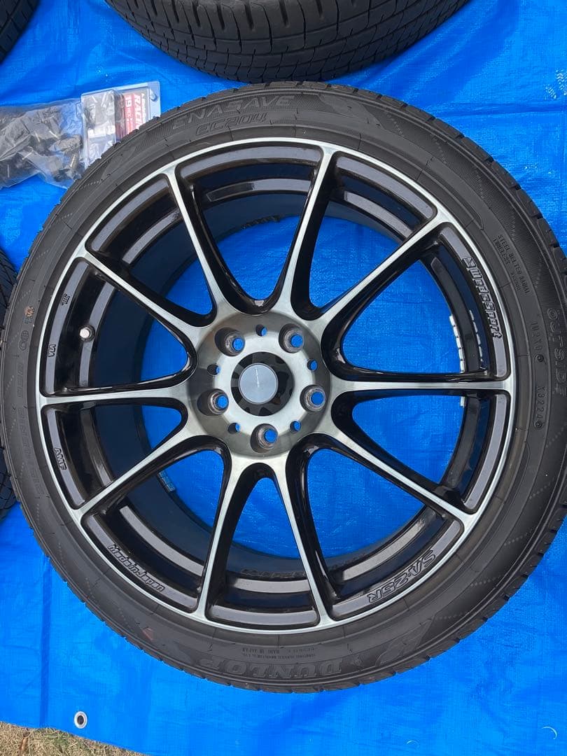 weds sport SA-25R 18インチ 7.5J 215/45R18
