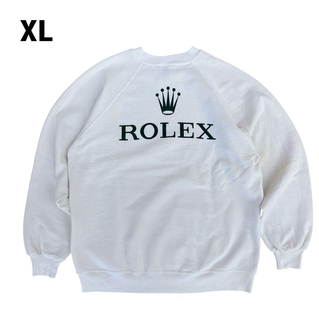 ROLEX ロレックス ロゴ スウェット JERZEES USA ホワイト XL 2026年最新】ROLEXトレーナーの人気アイテム - メルカリ