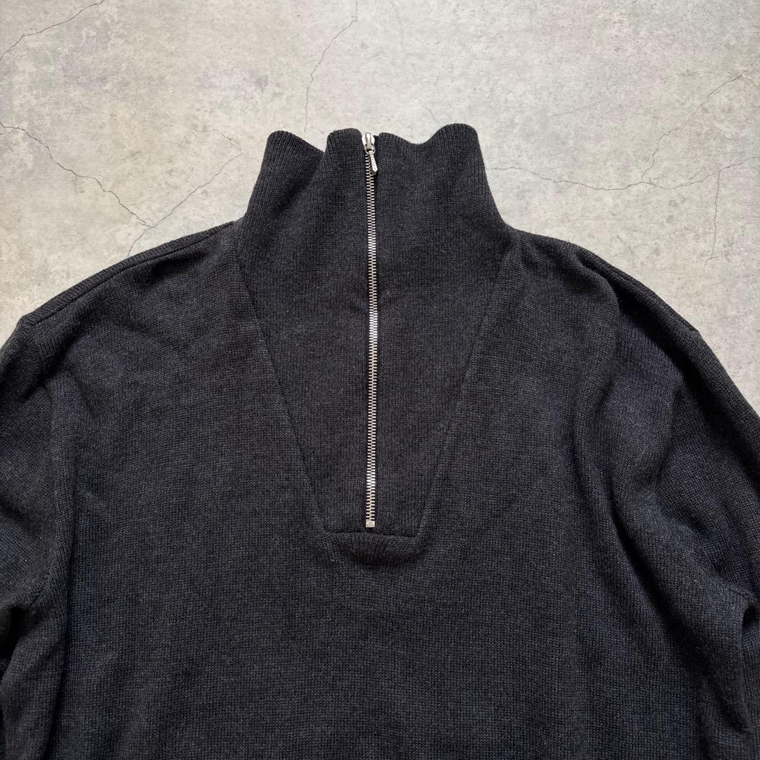 agnes'b homme アニエスベーオム ハーフジップニット フランス製