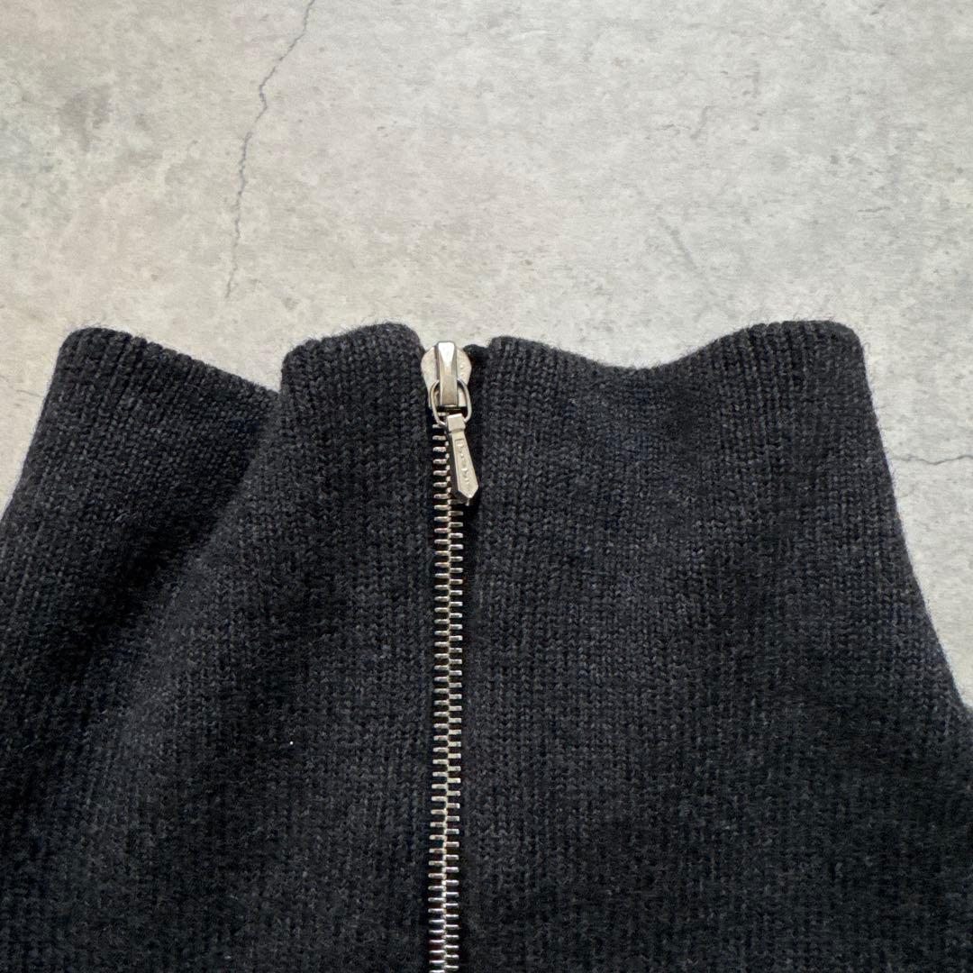 agnes'b homme アニエスベーオム ハーフジップニット フランス製