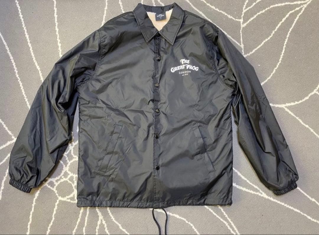 キムタク着私物THE GREAT FROGボアコーチジャケットLグレートフロッグ