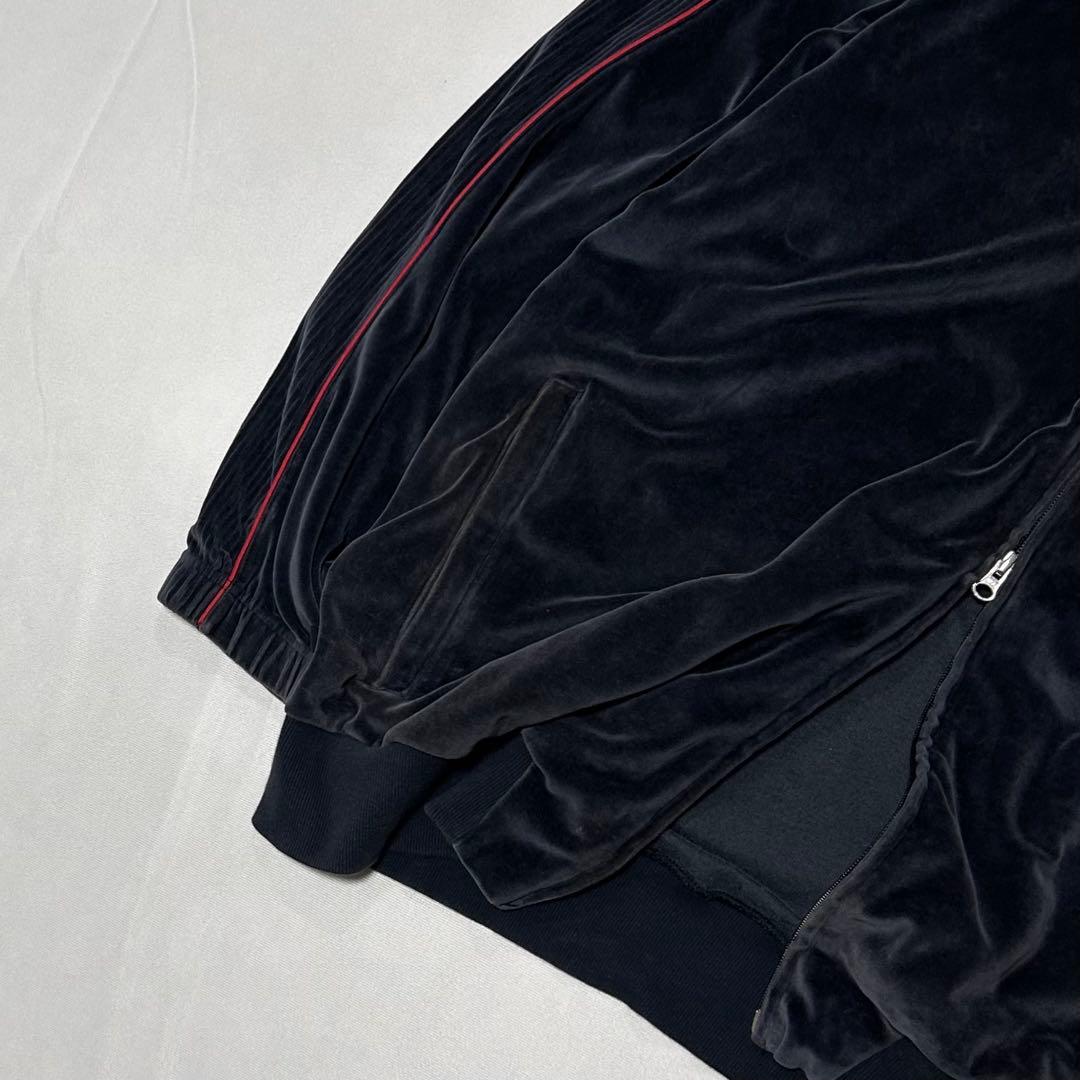 00s JORDAN ベロア ダブルジップ トラックジャケット 3XL 刺繍 - メルカリ