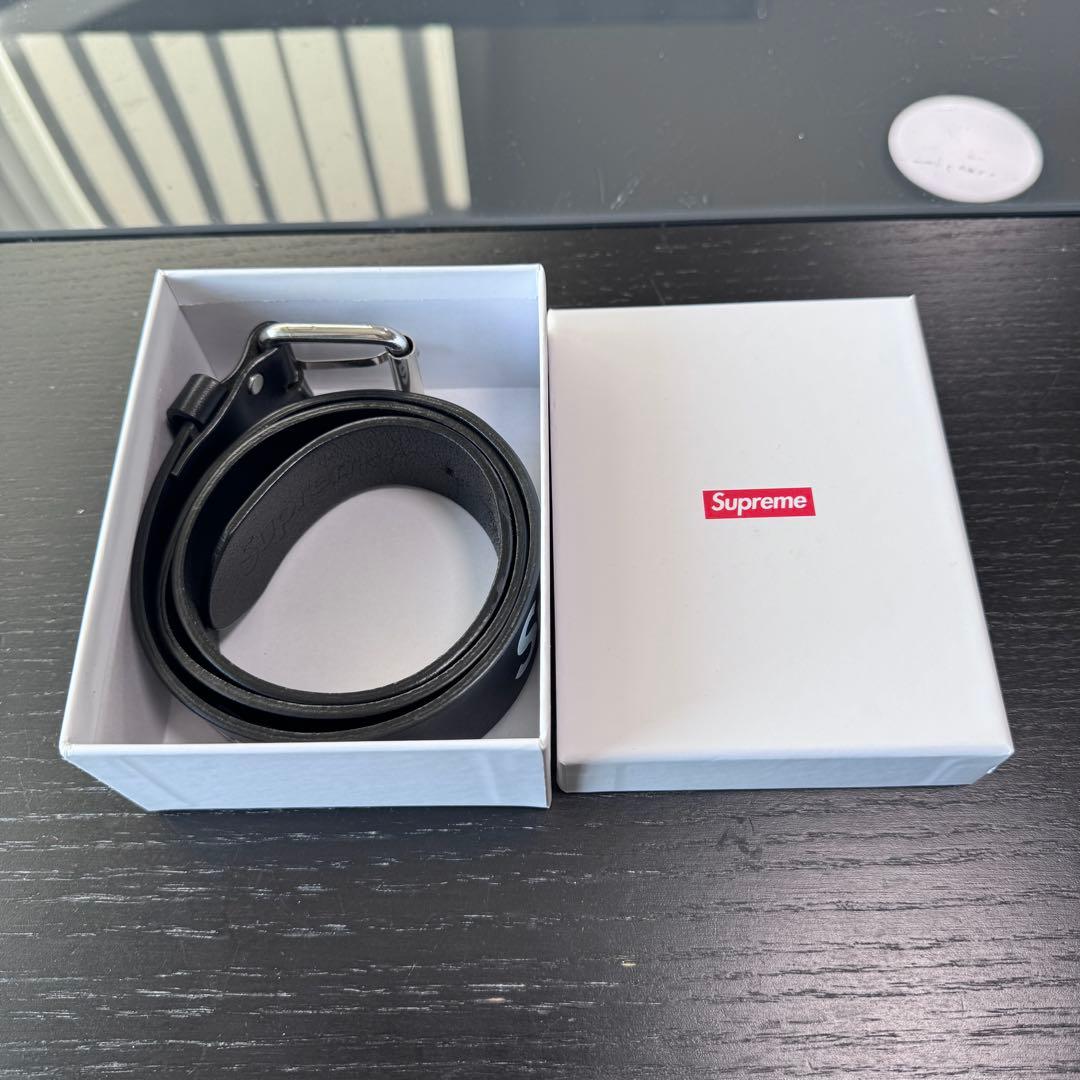 【サイズS/M】Supreme / Repeat Leather Belt