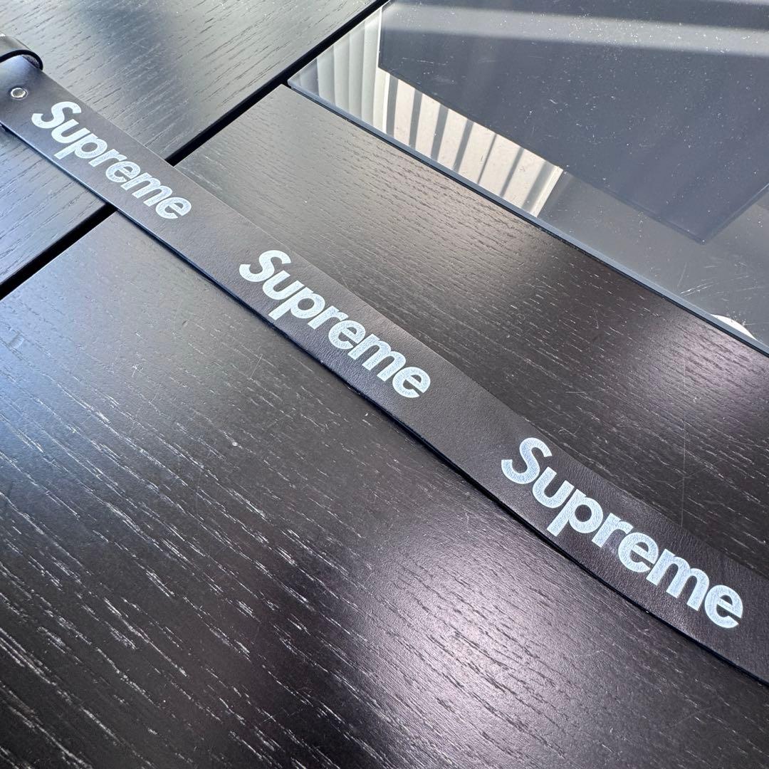 【サイズS/M】Supreme / Repeat Leather Belt