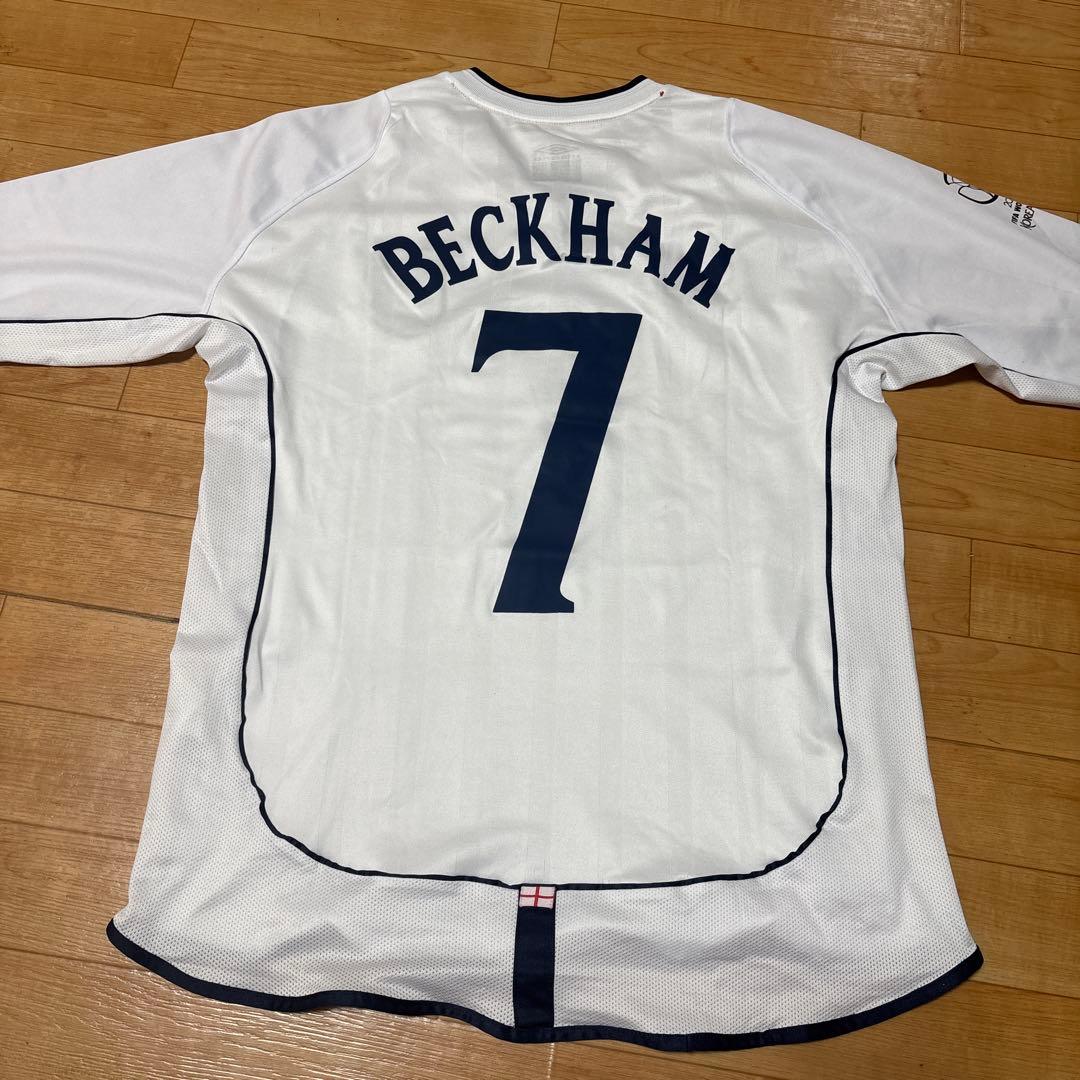 イングランド代表 ベッカムユニフォーム7番 - メルカリ