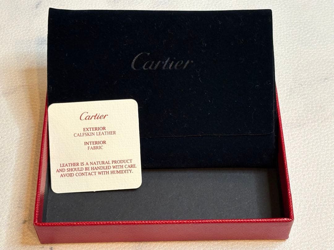 《 未使用品 》 カルティエ カードケース ハッピーバースデー