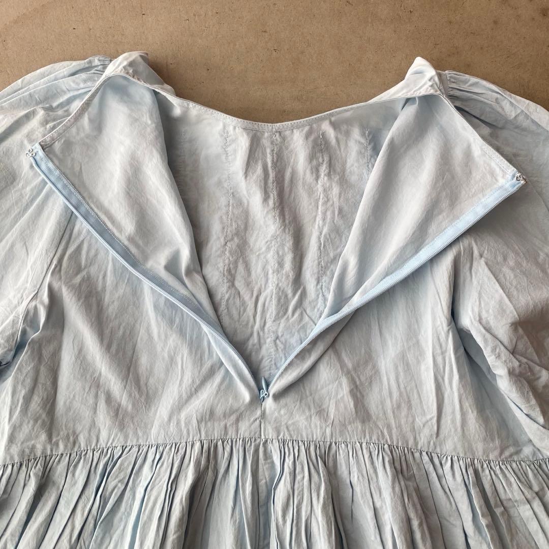 【J.N.Hearts】ジェイエヌハーツ★フリルブラウス　Ｆ　水色