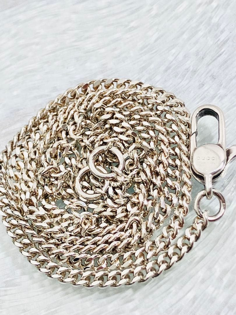 超美品】GUCCI 喜平チェーン ネックレス 男女兼用 SV925 2ミリ - メルカリ