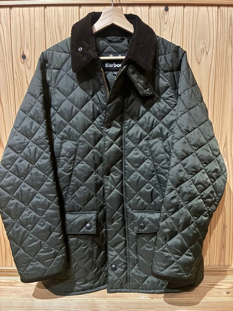 試着のみ❗️Barbour バブアー　ビデイル キルティングジャケット Barbour/バブアー】 キルティングブルゾン BEDALE（ビデイル）｜メンズ