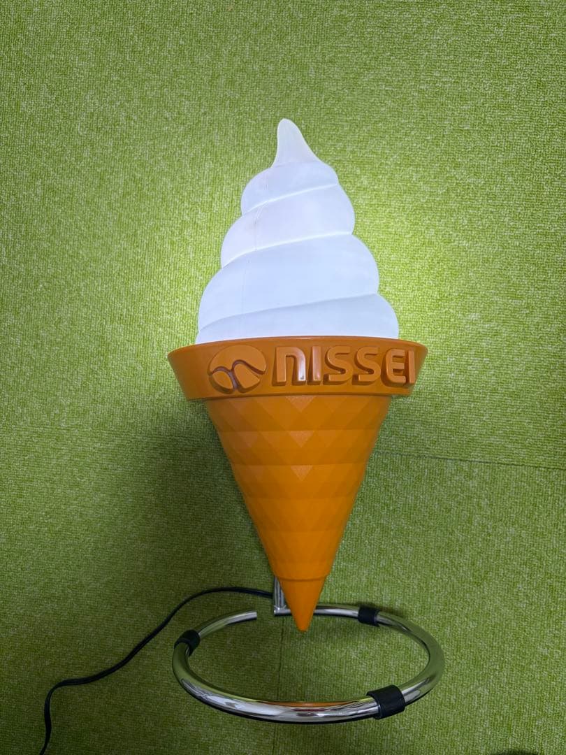 正規品 日世NISSEIミニソフトスタンド ソフトクリームライト看板 店舗