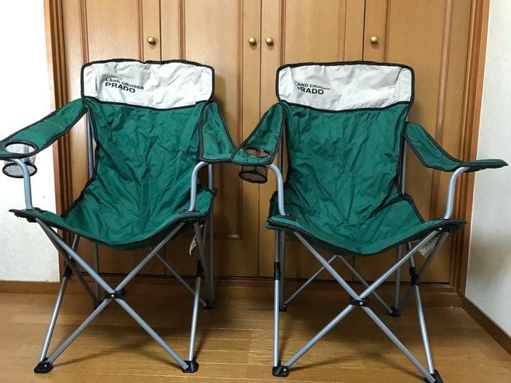 美品 ランドクルーザープラド 非売品 チェア2セット コールマン リゾートチェア （オリーブ）の通販｜キャンプ用品のコールマン【公式