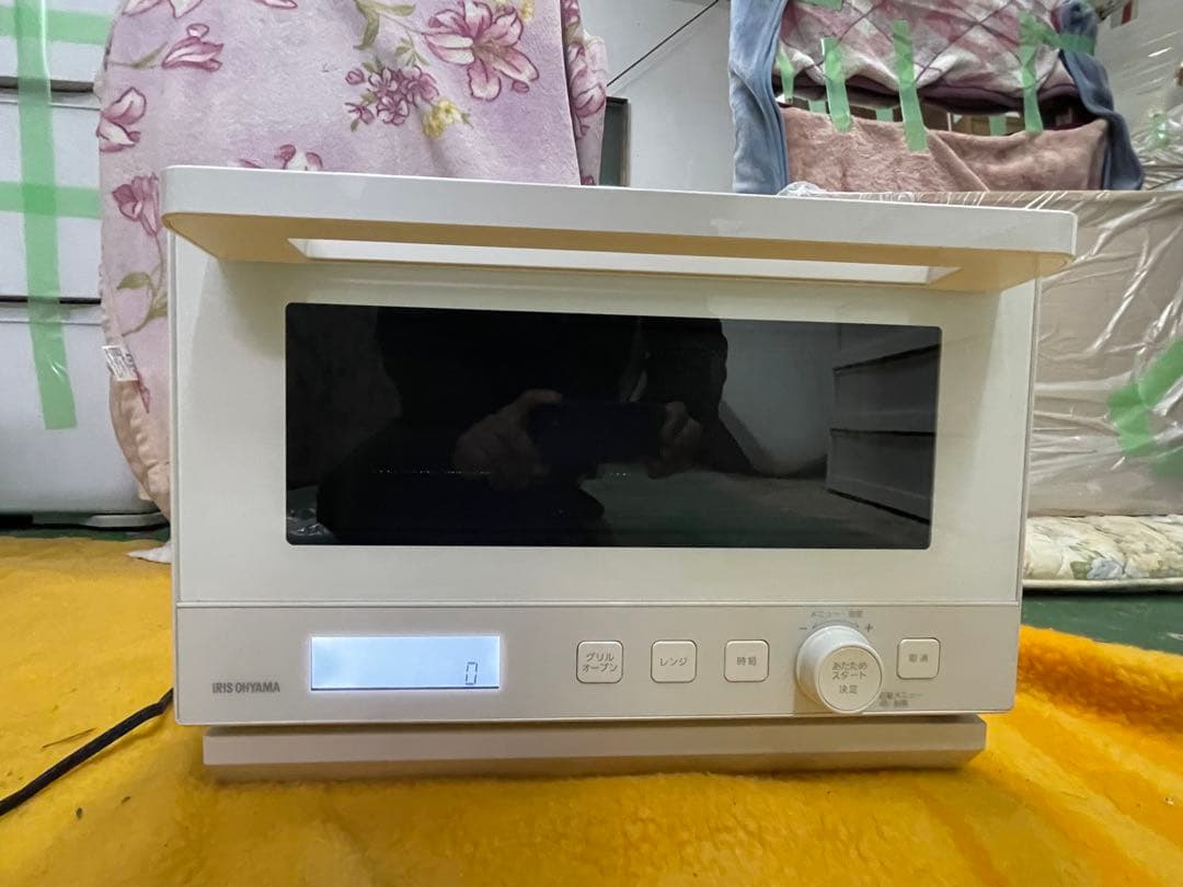 アイリスオーヤ　スチームオーブンレンジKMO-FJ50Y 2024年製 アイリスオーヤマ KMO-FJ50Y スチームオーブンレンジ 18L ホワイト