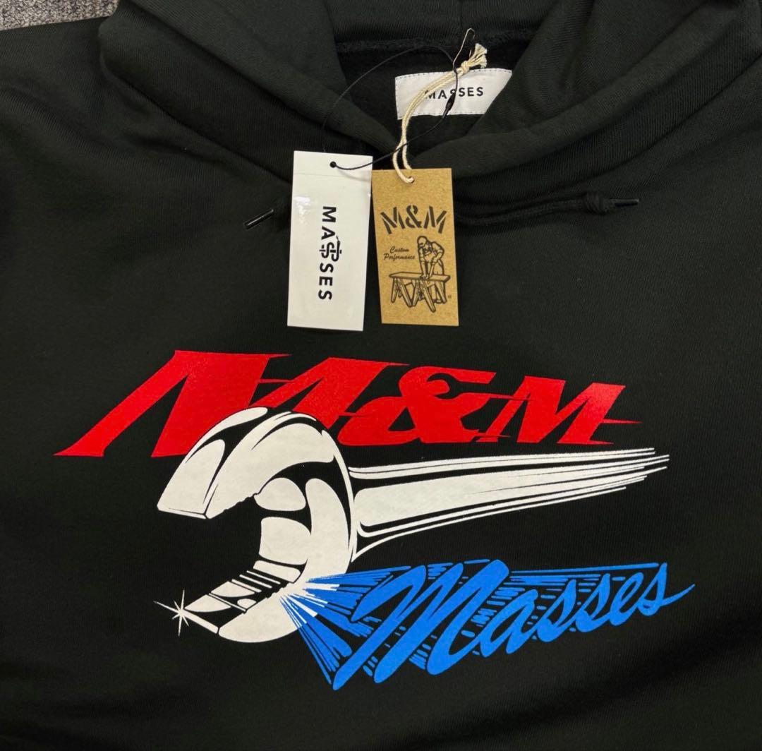 MASSES × M&M SWEAT HOODED WRENCH - メルカリ