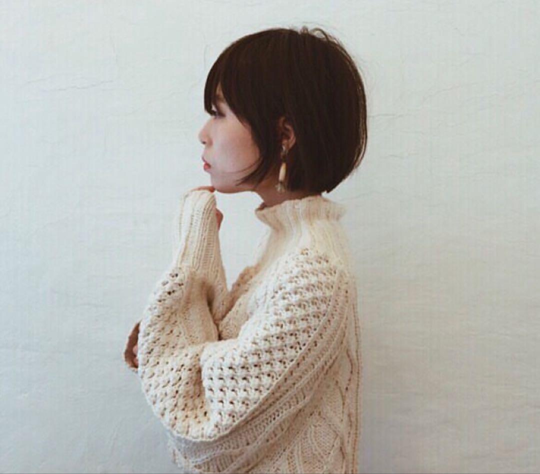 jun mikami ジュンミカミ ニット コットン ボディスーツ ロンパース