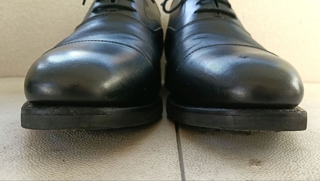 SCOTCH GRAIN 2776 シャインオアレインⅣ 25.0cm 黒