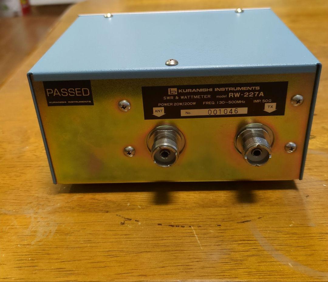 クラニシ KURANISHI RW-227A ジャンク 動作未確認 - メルカリ