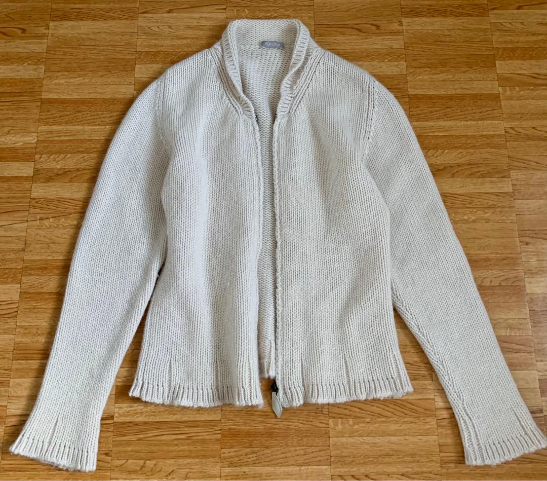 AGNONA 100%カシミア カーディガン イタリア製 ⭐️16 | 激安通販の