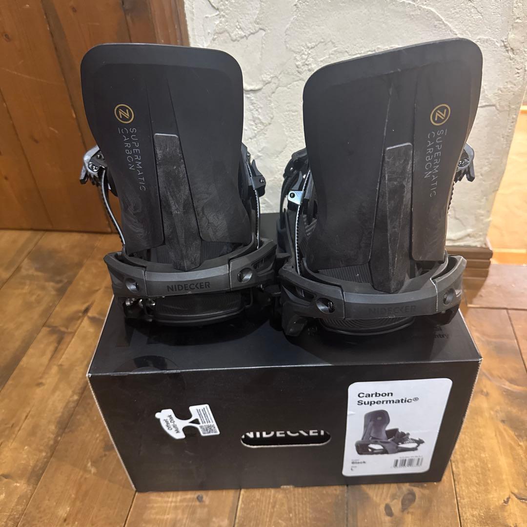 Nidecker Carbon Supermatic ビンディング ブラック - メルカリ