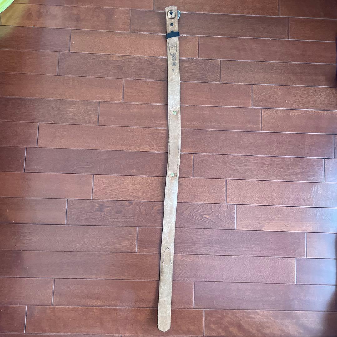 Harley Davidson 黒レザーベルト 装飾バックル中央白色はへび皮値下