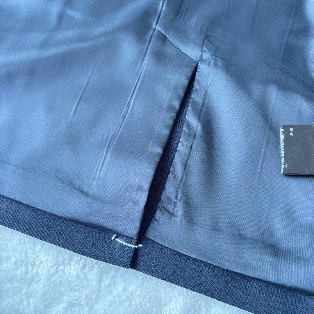 セオリーリュクス】ノーカラージャケット BRITTA VIMONT ネイビー