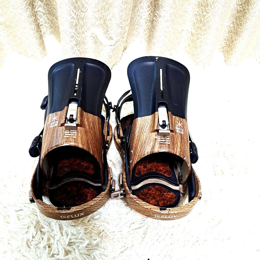 FLUX ビンディング Mサイズ 木目調 [美品] 限定カラー - メルカリ