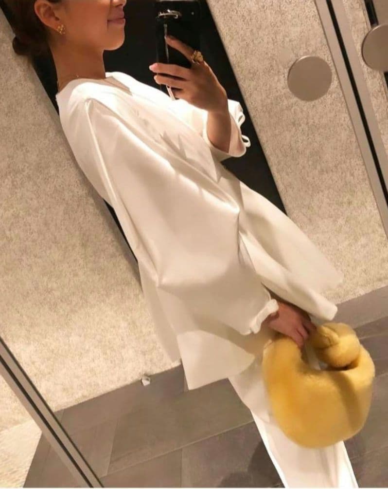 極美品】yori shirocon origamiブラウス ヨリ シロコン - メルカリ