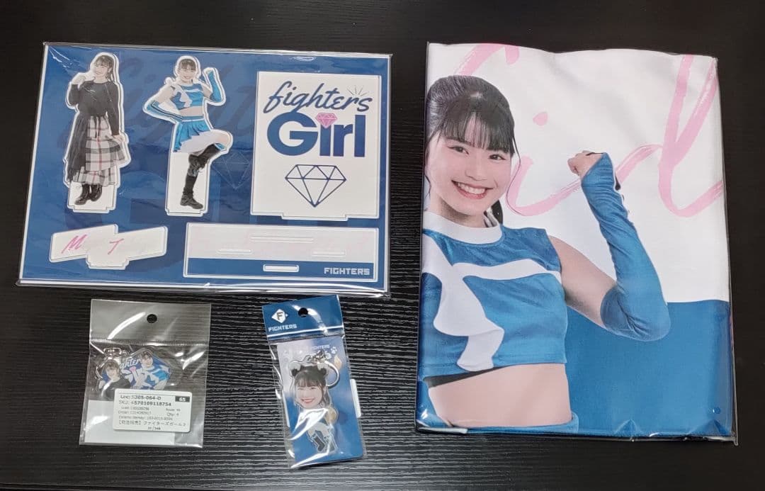 北海道日本ハムファイターズ 2023 滝谷美夢 公式限定 4点セット WE LOVE HOKKAIDO & FIGHTERS‼️ #滝谷美夢 さんも限定ユニフォームを