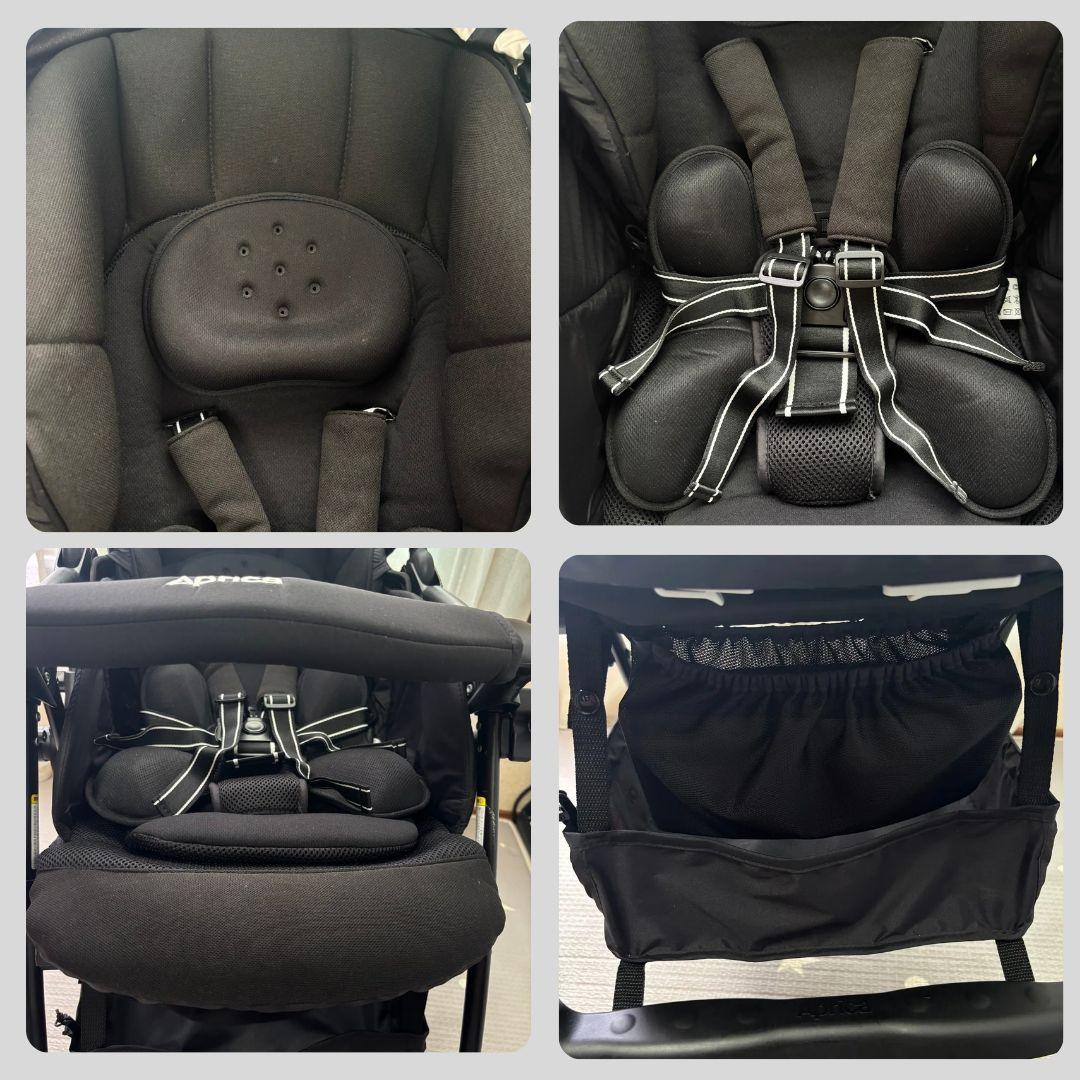 《美品❣️おまけ付き》アップリカ　ベビーカー　 ラクーナ AD