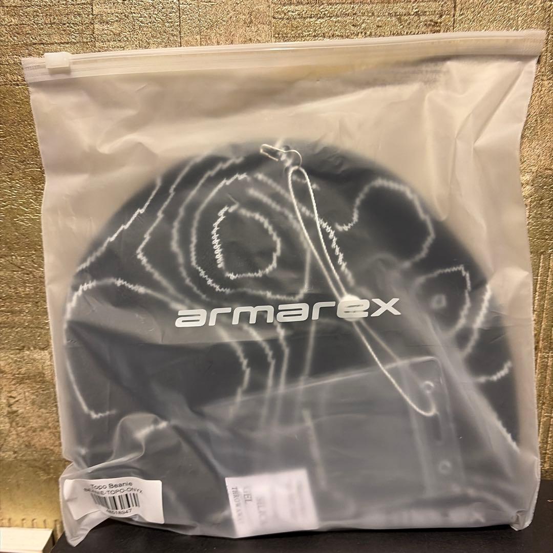 armarex Topo Beanie onyx オニキス ビーニー ニット帽 - メルカリ