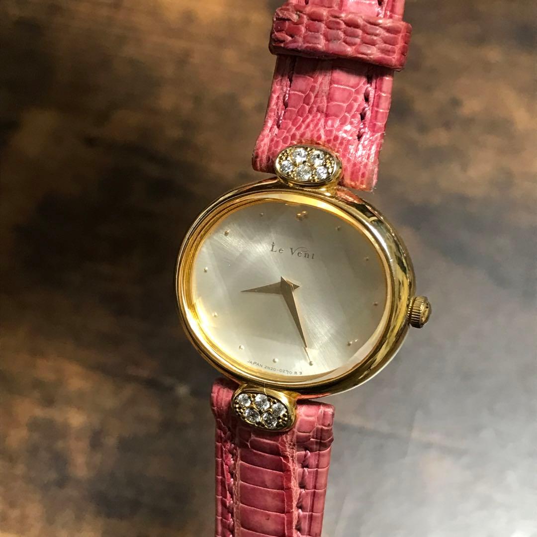 幻SEIKO 10Pダイヤ シェル 六芒星 Le Vent 阿木耀子 コラボ。