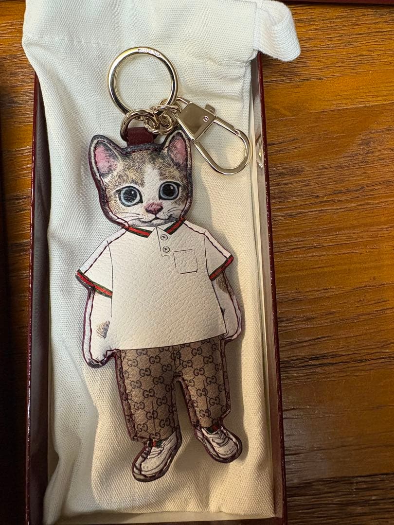 新品未使用 GUCCI ヒグチユウコ 猫 チャーム ボリス＆ボー 2個セット