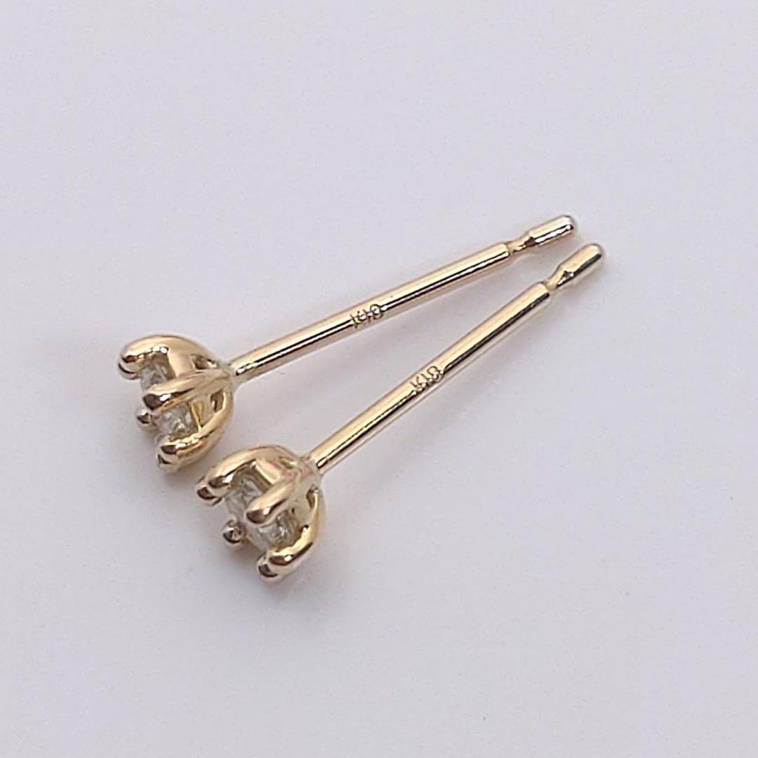 AHKAH❤️ロシアン ダイヤモンド ピアス❤️k18 - メルカリ