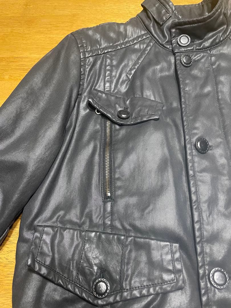 再お値下げしました】革ジャン トラサルディ 本革 黒 サイズ50 - メルカリ