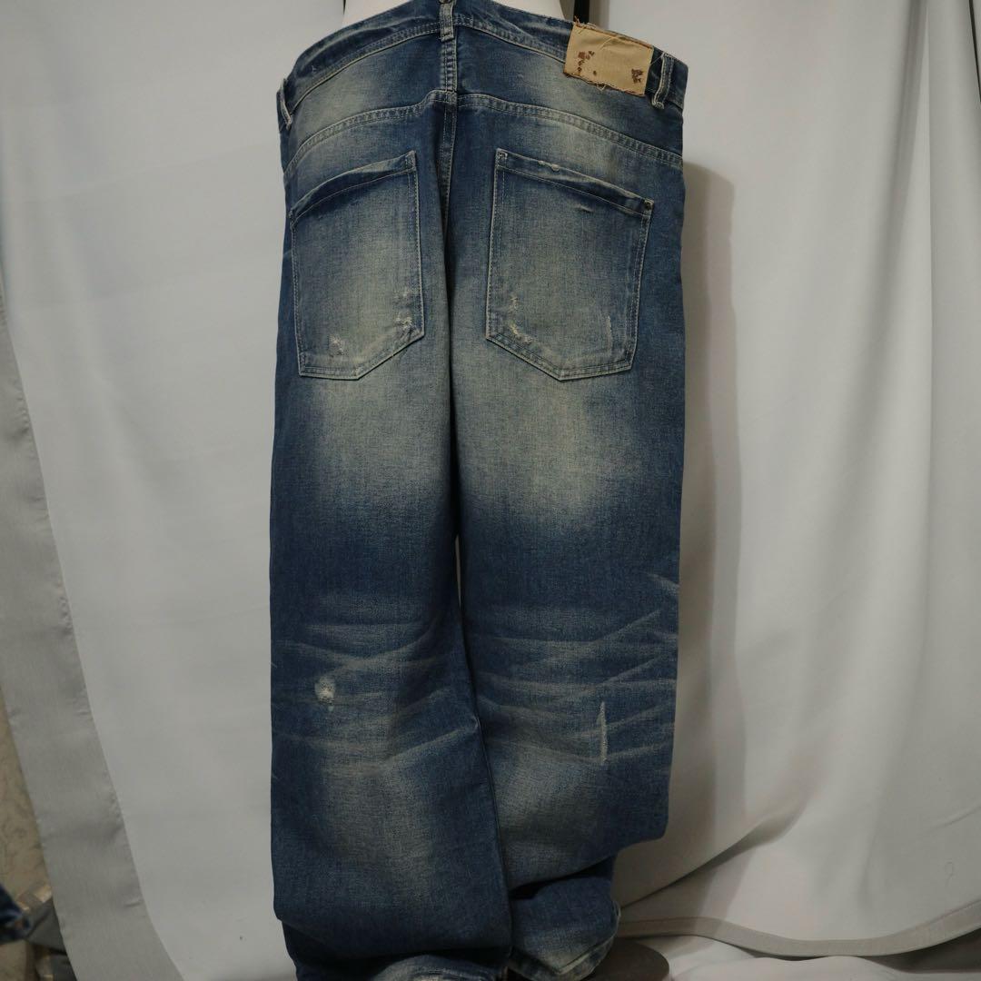 2000's archive grunge denim pants y2k - メルカリ