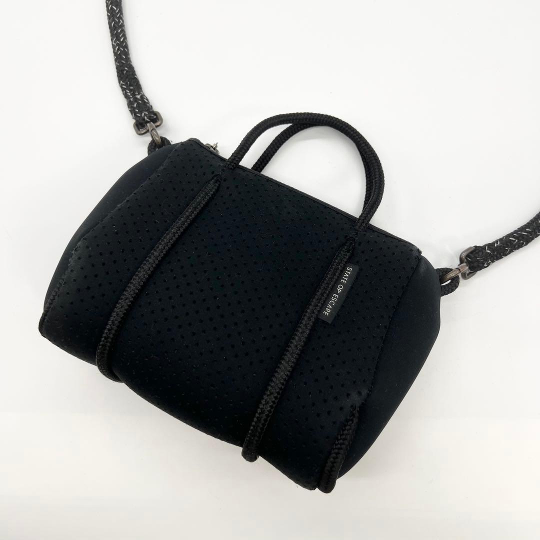 良品✨ステイトオブエスケープ ショルダーバッグ プリクエル ブラック